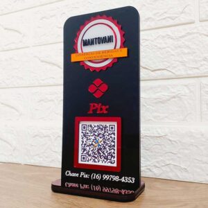 Display com 1 Qrcode