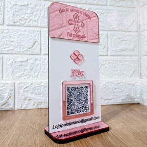 Display com 1 Qrcode