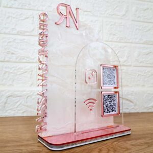 Display com 2 Qrcodes