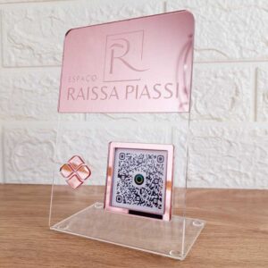 Mini Display com 1 Qrcode personalizado