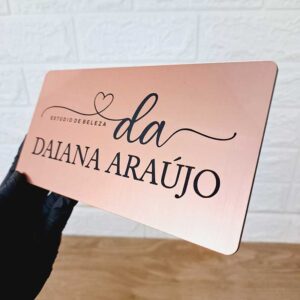 Placa Sinalização Sala