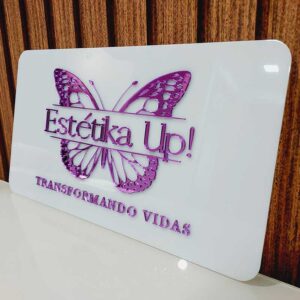 Placa Sinalização Sala